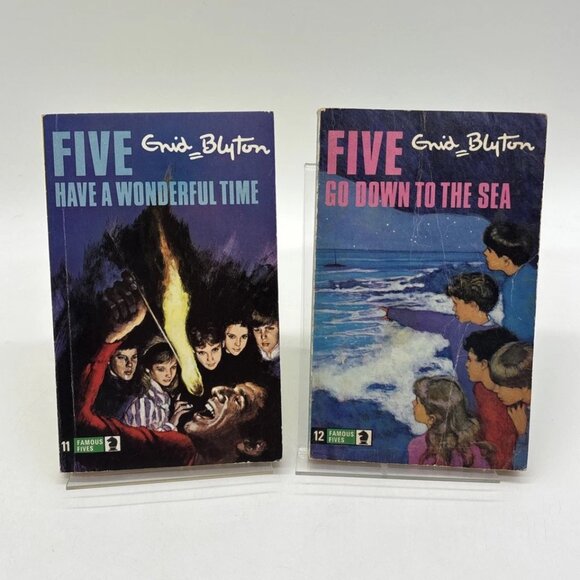 Lot Of 8 Enid Blyton Famous Fives Books Bundle 1970’s 3 4 5 6 8 10 11 12 - Picture 6 of 6